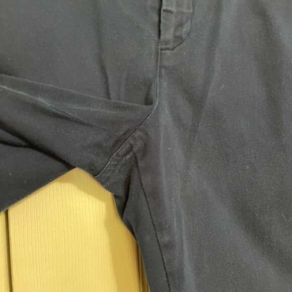 Lauren Ralph Lauren Women's Blue Zip Pockets Straight Leg Stretch Pants Size 10 - Picture 7 of 8